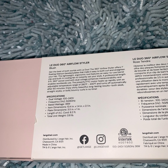 L’ange Le Duo 360 Airflow Styler - Picture 9 of 9